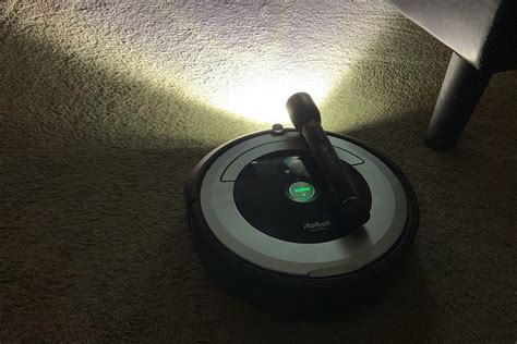 roomba discovering and cleaning.